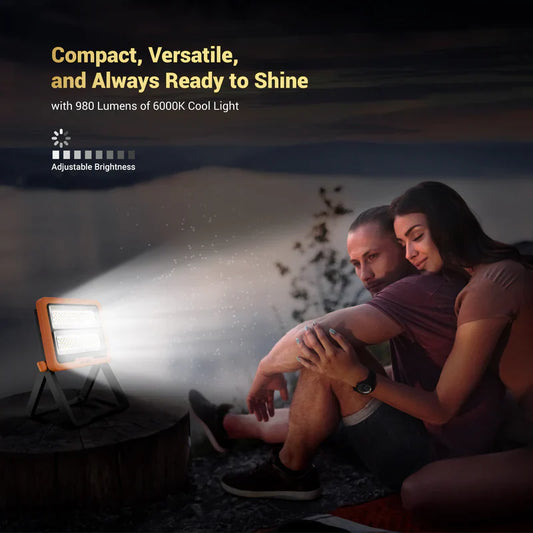 Dylect Luxe Solar Camping Light β Orange