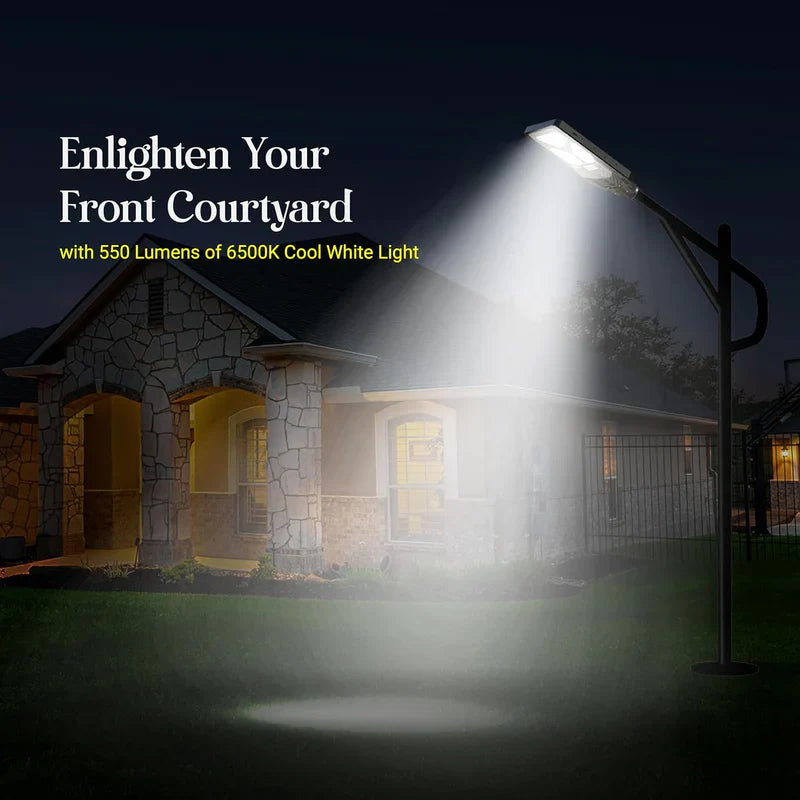 DYLECT 900W Solar Street Light with Motion Sensor