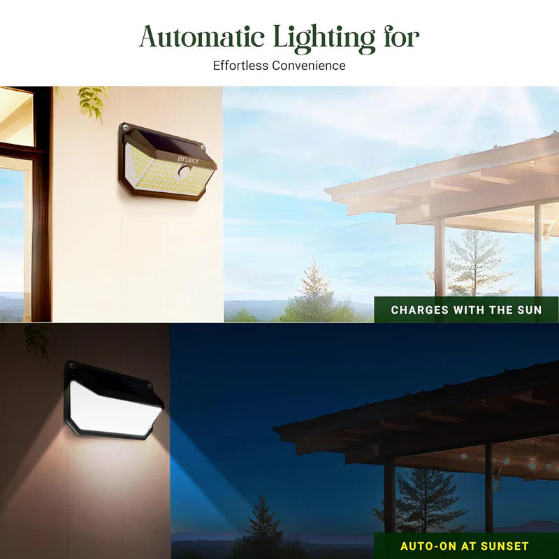 DYLECT Solar Eco Wall Sensor Light (420lm)