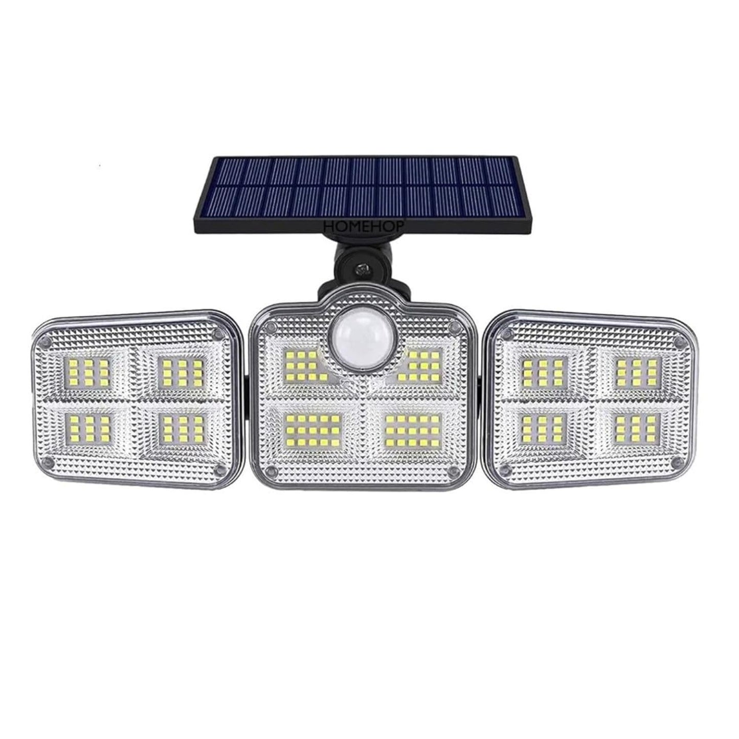 Homehop Acrylonitrile Butadiene Styrene Solar Wall Lights Outdoor Home Waterproof Compound Wall Motion Sensor Garden Lamp for Driveway, Patio, Porch and...