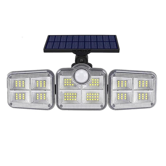Homehop Acrylonitrile Butadiene Styrene Solar Wall Lights Outdoor Home Waterproof Compound Wall Motion Sensor Garden Lamp for Driveway, Patio, Porch and...