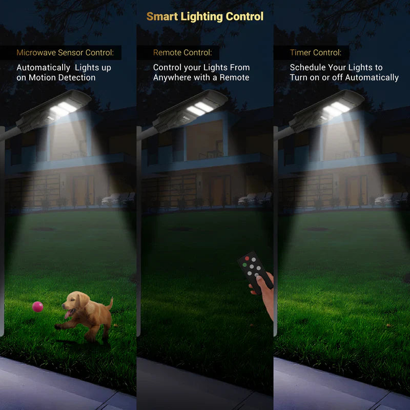 Dylect Luxe Solar All-In-One Street Light –