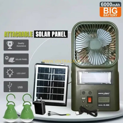 𝐄𝐱𝐥𝐮𝐬𝐢𝐯𝐞 𝟐𝟎 𝐘𝐞𝐚𝐫𝐬 𝐰𝐚𝐫𝐫𝐚𝐧𝐭𝐲) Portable Solar Power Inverter with Built-in Rechargeable Battery, AC & USB Outputs, Off-Grid Emergency Power Backup Generator
