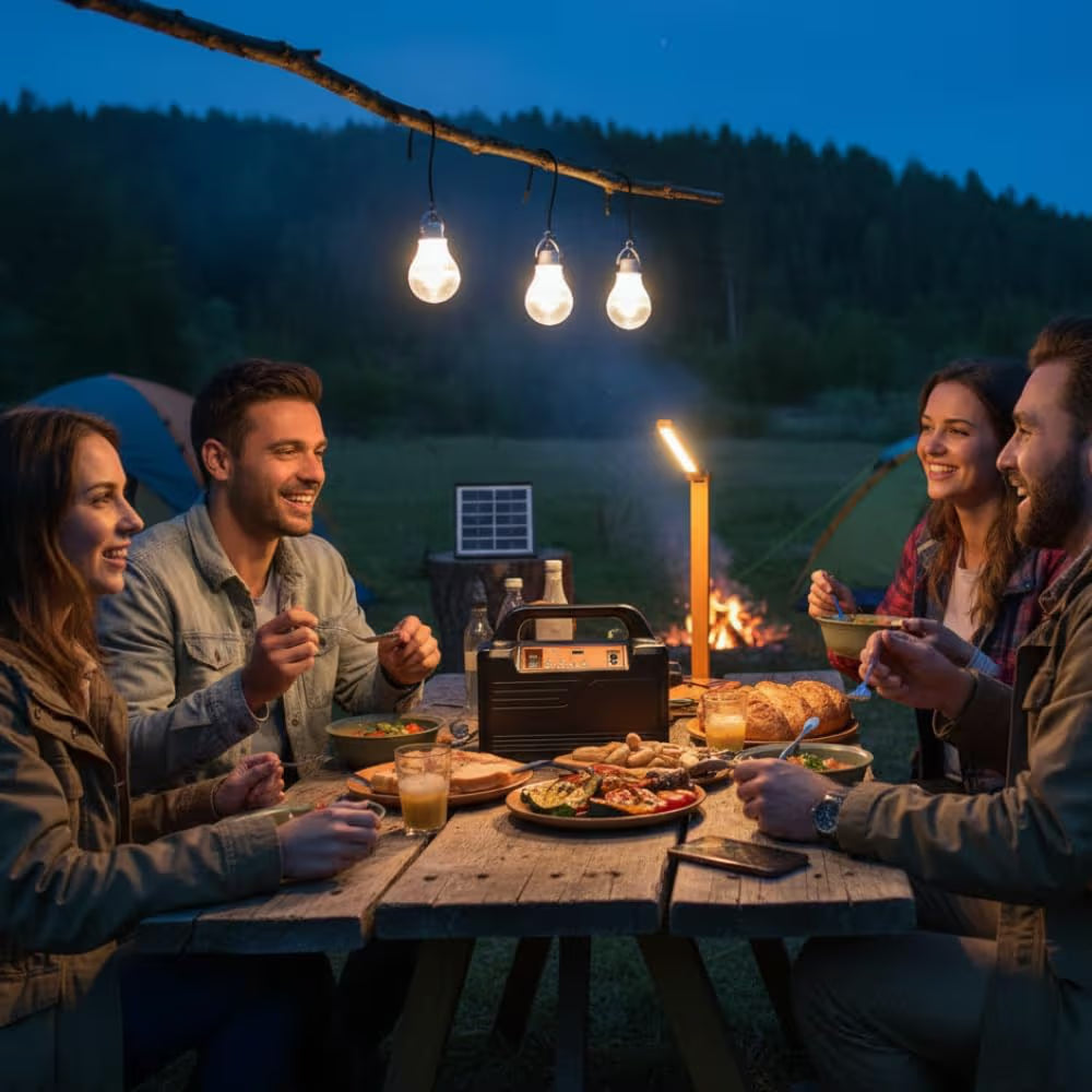 Drumstone 5  Years Warranty) PRO Solar Mini Inverter Set | 3 LED Bulbs | 20000 mAh Battery
☀️ Complete Solar Power Kit
🔋 Charge & Light On-The-Go
🎁 New Year Special 5-Year Warranty
🏕️ Portable & Versatile