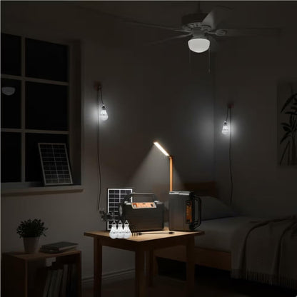 Drumstone 5  Years Warranty) PRO Solar Mini Inverter Set | 3 LED Bulbs | 20000 mAh Battery
☀️ Complete Solar Power Kit
🔋 Charge & Light On-The-Go
🎁 New Year Special 5-Year Warranty
🏕️ Portable & Versatile